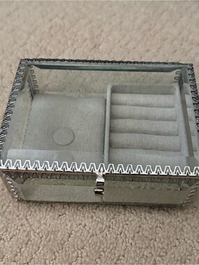 Glass Jewelry Box